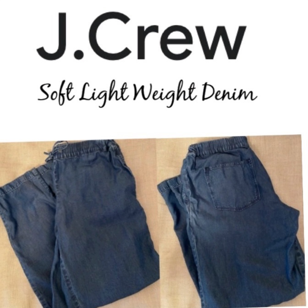 J.Crew Light Weight Drawstring Pants - image 1